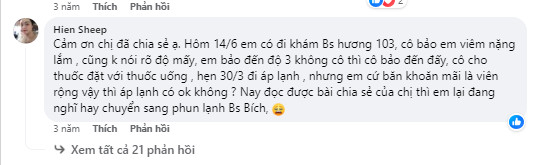 Thắc mắc của chị em về điều trị viêm lộ tuyến trong HỎI ĐÁP BỆNH PHỤ KHOA 