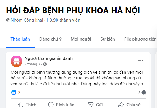 Câu hỏi của người bệnh