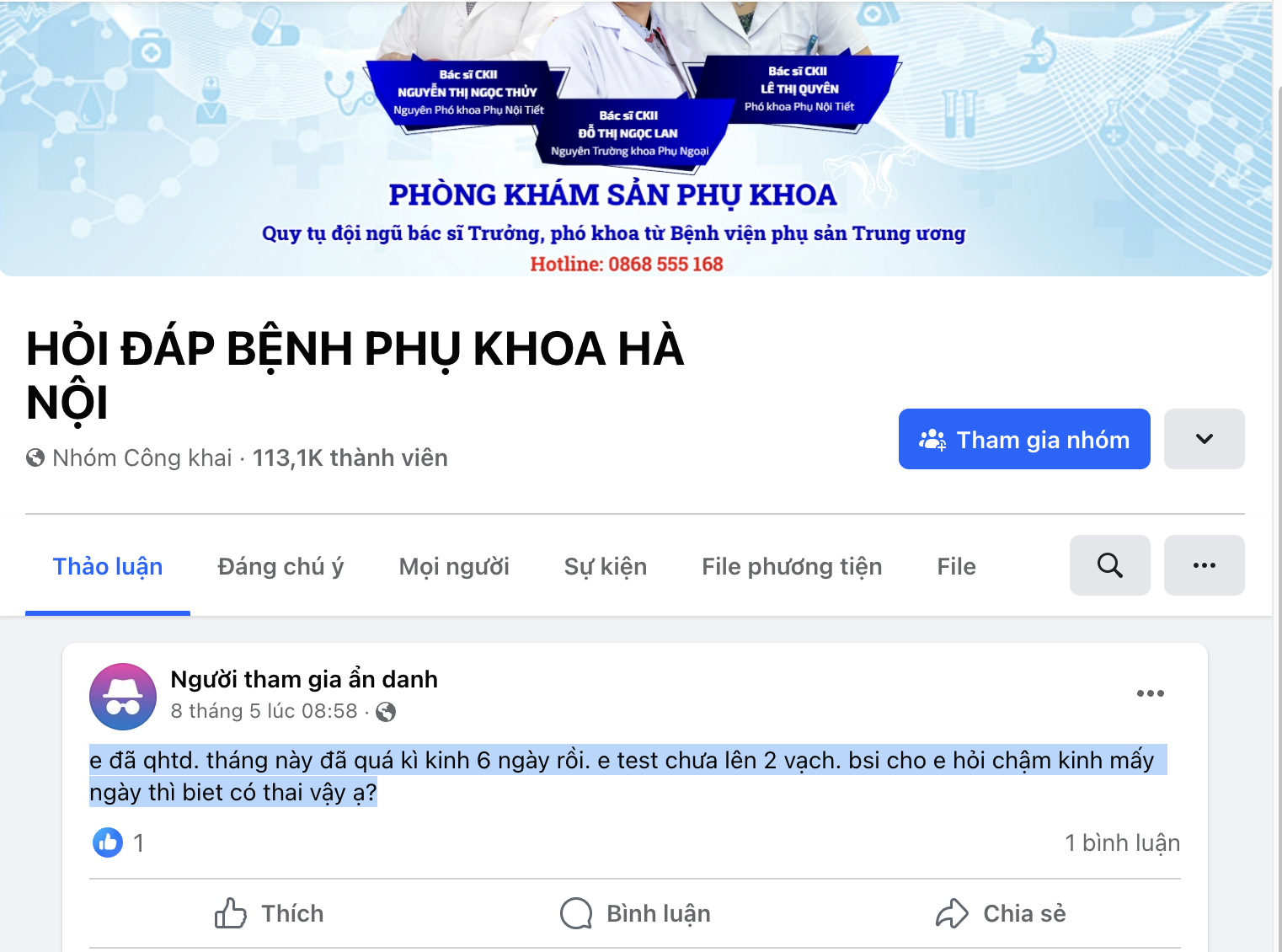 Câu hỏi bạn đọc