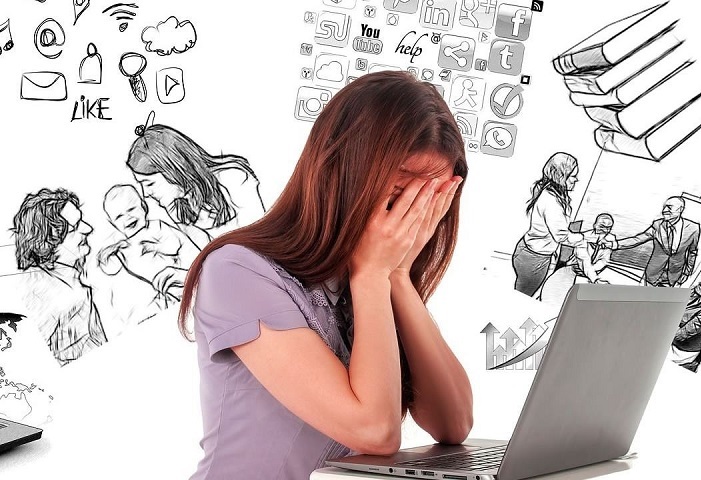 Stress có thể tác động xấu đến chu kỳ kinh nguyệt của người phụ nữ