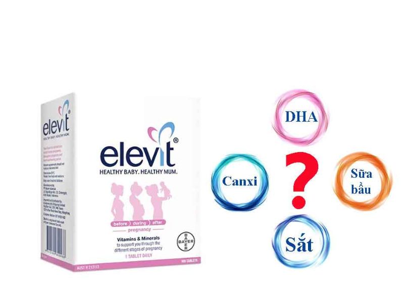 elevit cho bà bầu