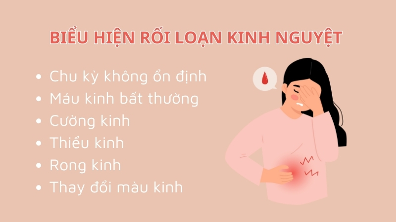 Để xác định liệu rối loạn kinh nguyệt có thai được không, chị em nên chú ý những biểu hiệu trên