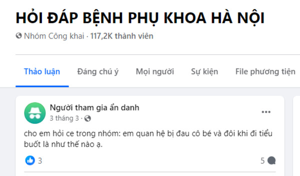 “Tiểu buốt, đau khi quan hệ có sao không” là vấn đề được nhiều chị em quan tâm