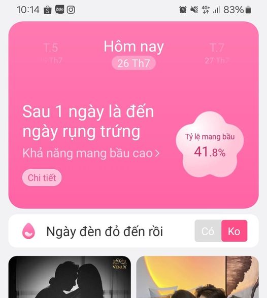Gần ngày rụng trứng lại ra dịch như đến kì kinh 2 Hình ảnh do khách hàng ẩn danh cung cấp