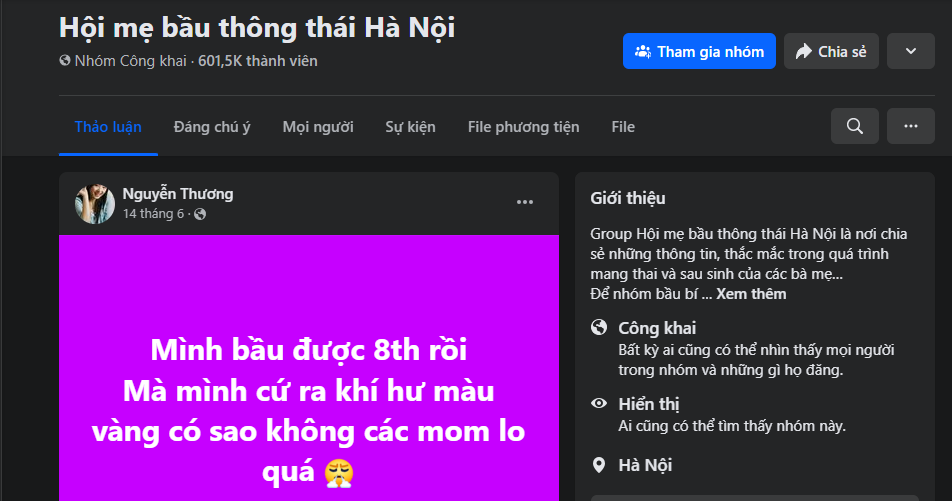 Nhiều mẹ bầu lo lắng về tình trạng ra khí hư màu vàng trong thai kỳ