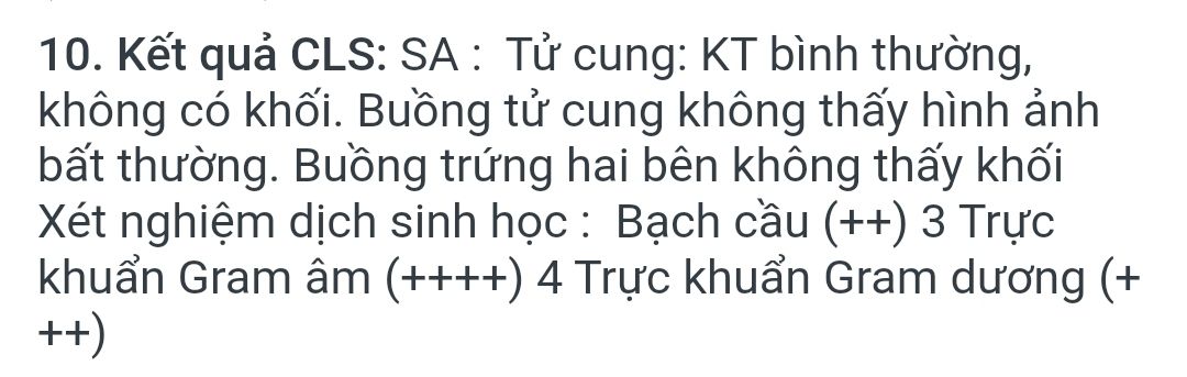 Đặt thuốc rồi mà khí hư vẫn trắng đục, có mùi là vì sao? 2 624840865 1265093852348041 7437024546568272580 n